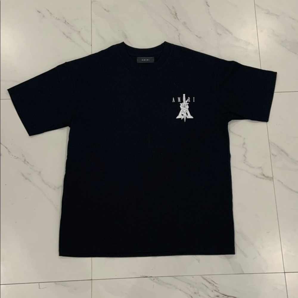 Amiri Dagger Black Tee Men’s size Large